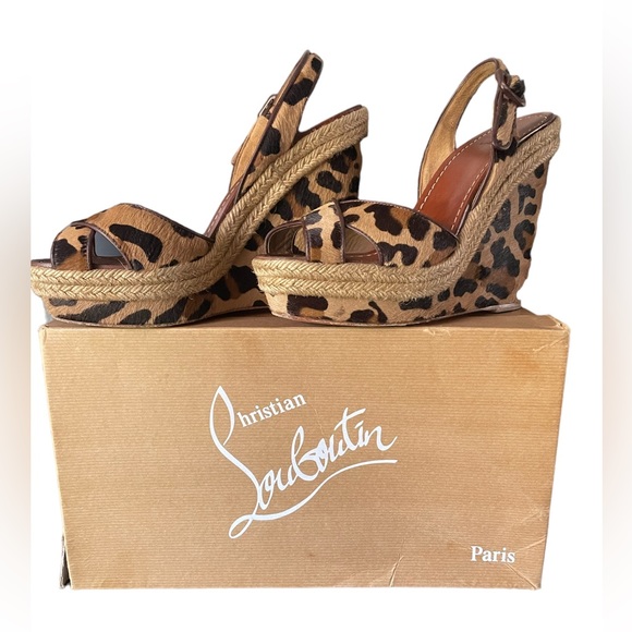 Christian Louboutin Shoes - Christian Louboutin Tigresse 120 Pony Kamari Size 9